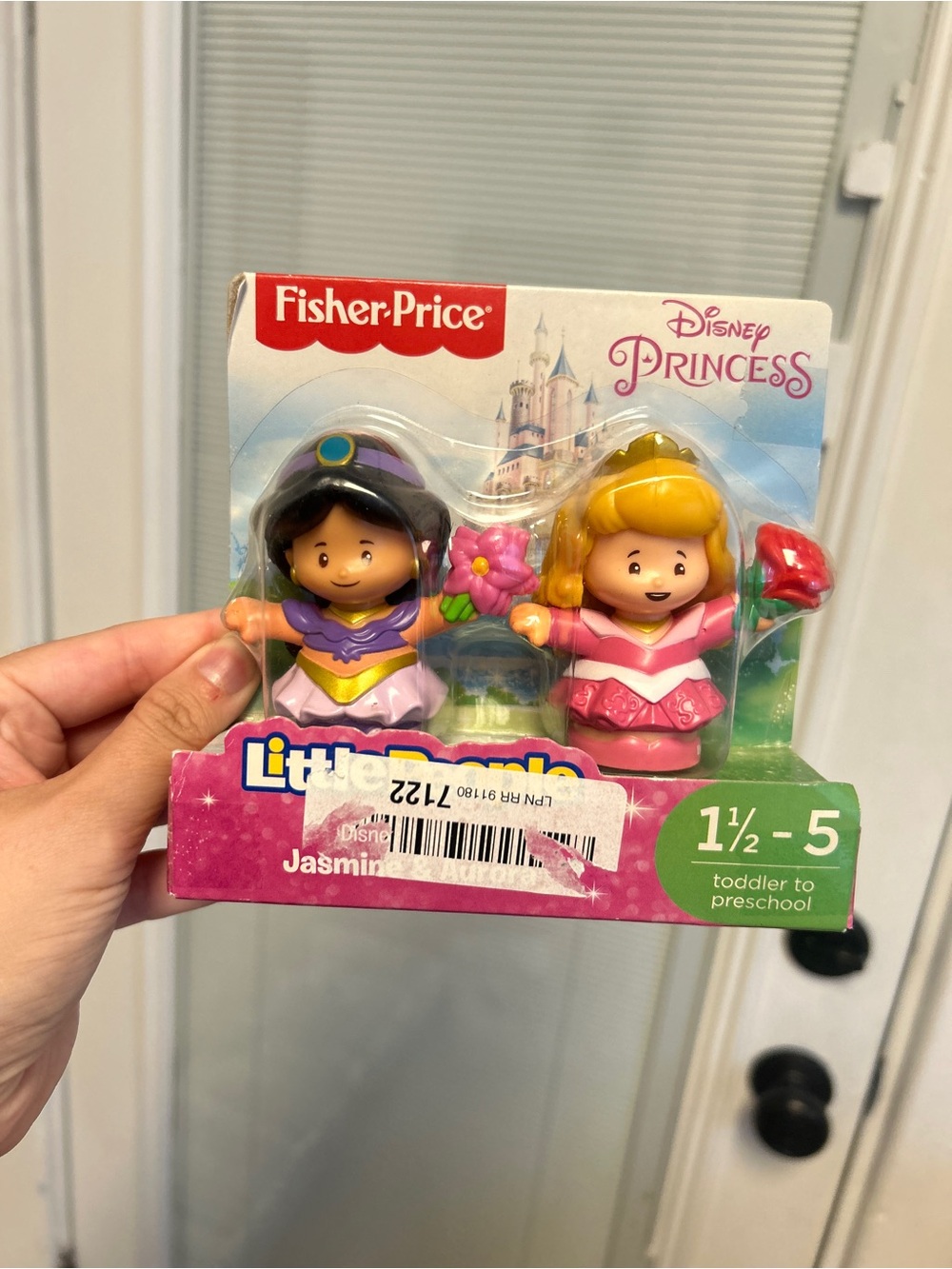 RARE Fisher-Price Disney Princess Jasmine and Aurora